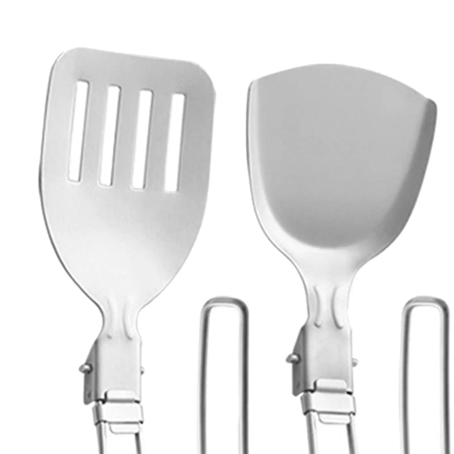 6 Pieces Camp Cooking Utensil Stainless Steel Set