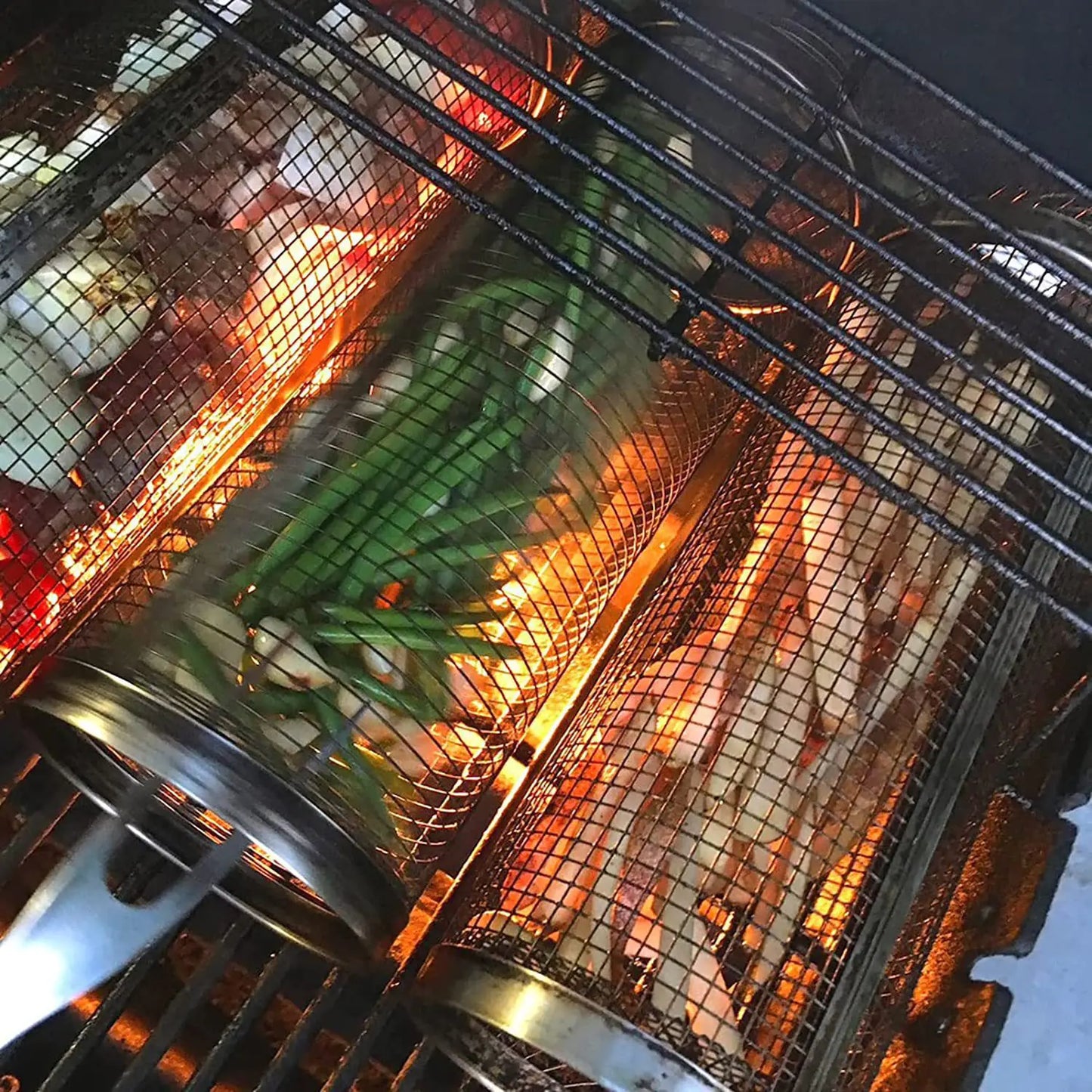 Round Rotisserie Basket